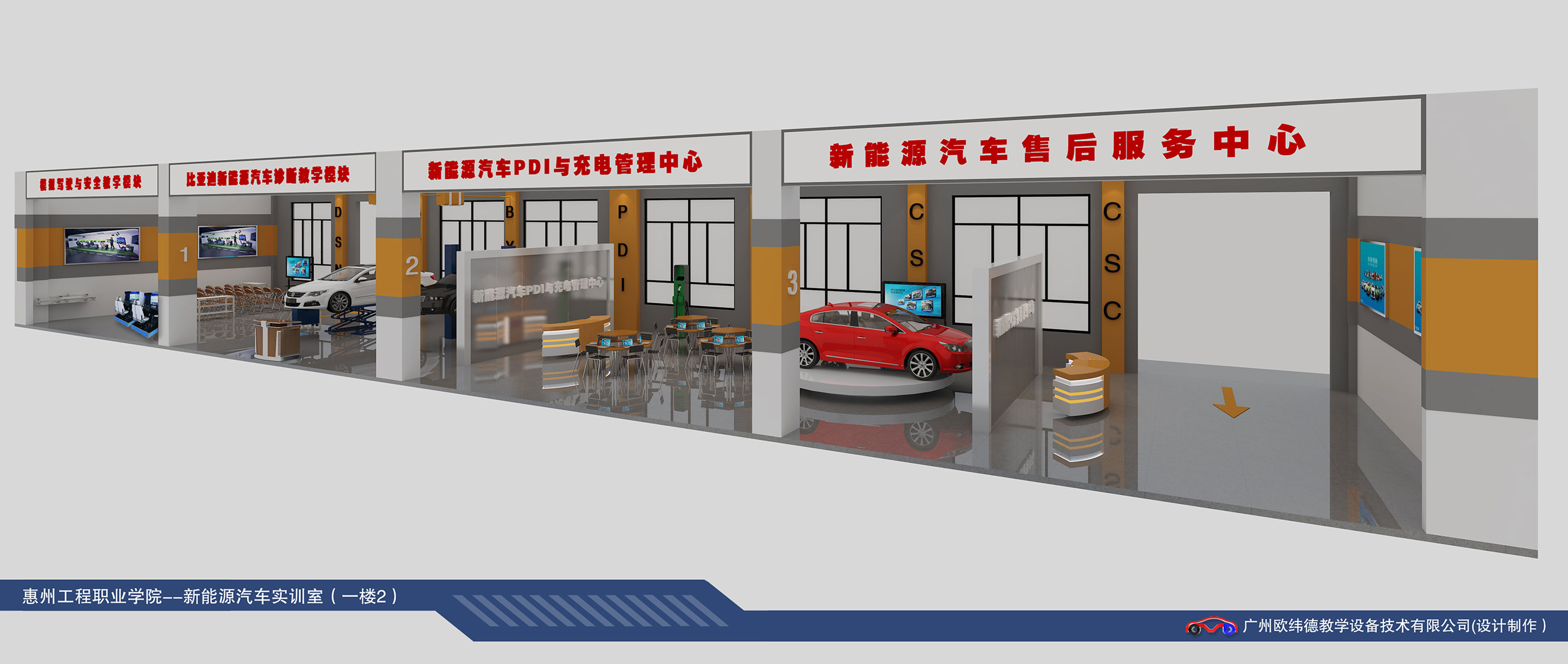 新能源汽车实训室1