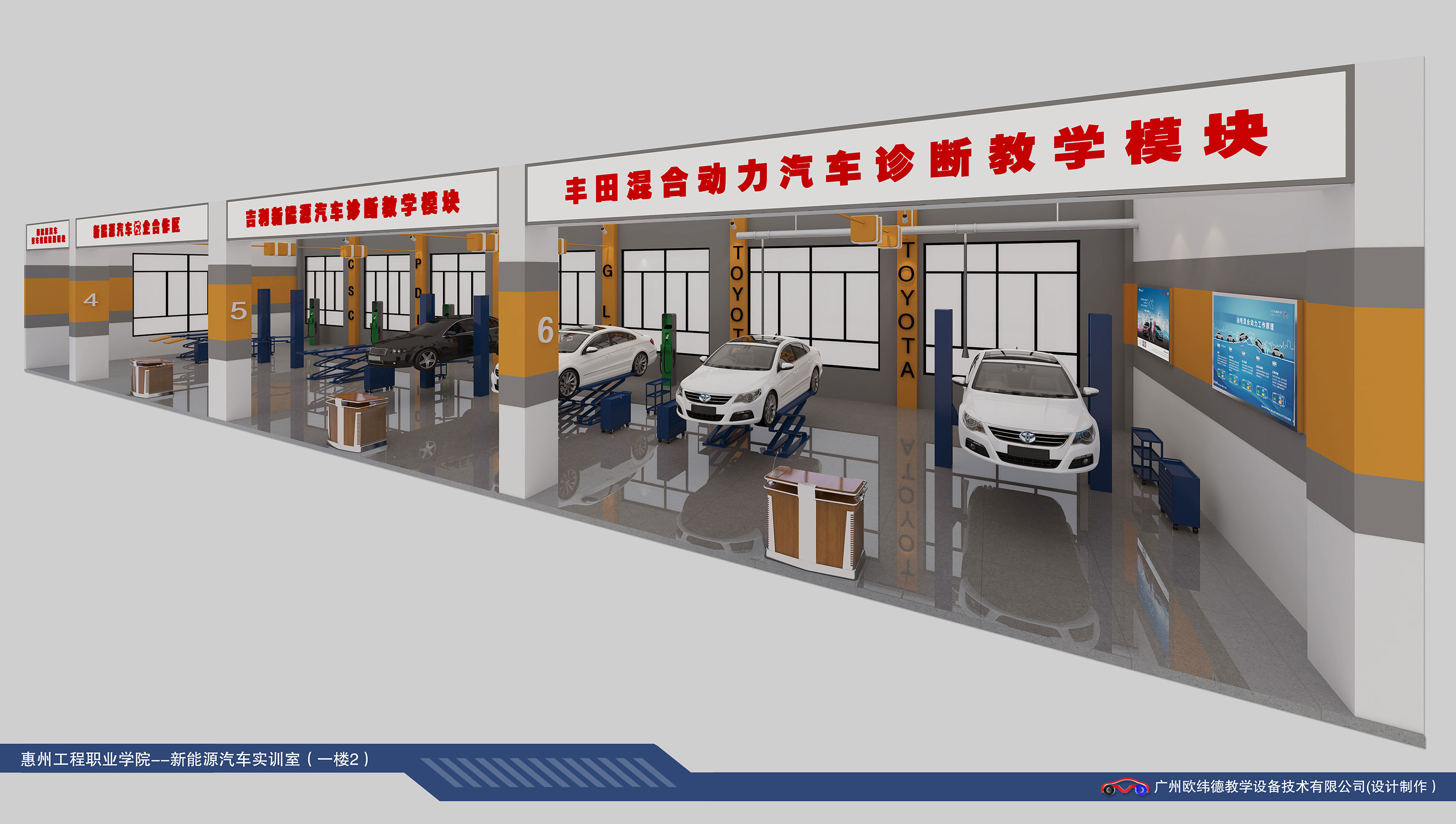 新能源汽车实训室2